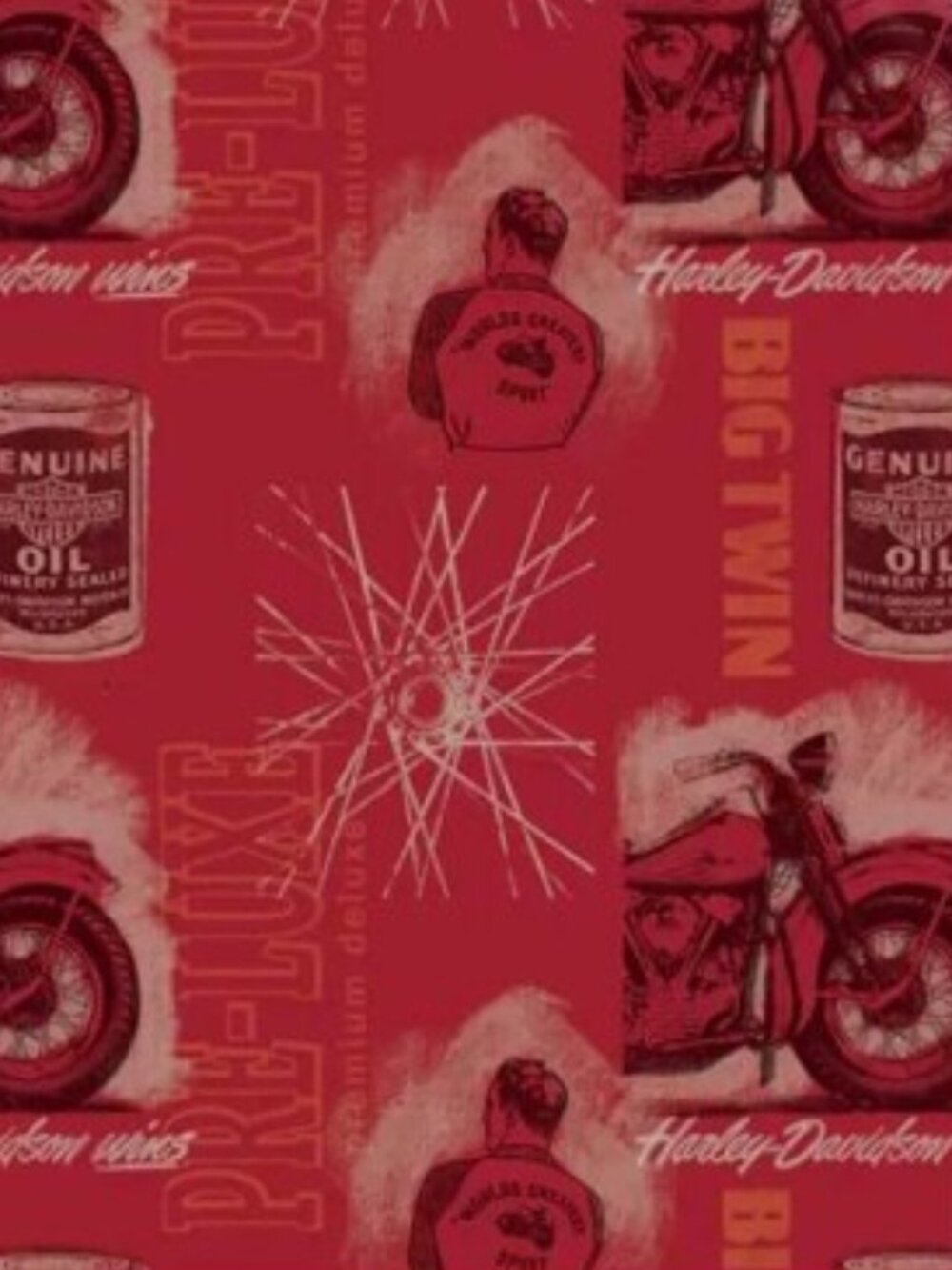 HARLEY-DAVIDSON BIG TWIN WRAPPING PAPER
